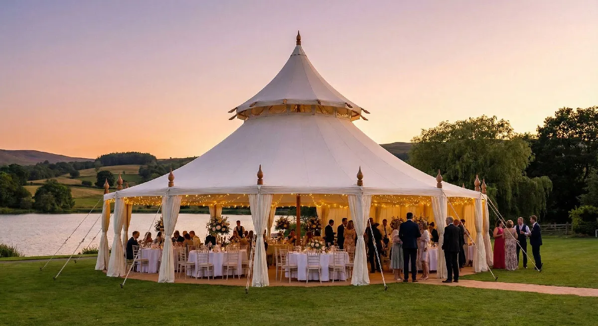 Pagoda tent